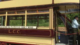 Crich Tramway Museum  May 2018  LCC 106 [upl. by Latsyrc]