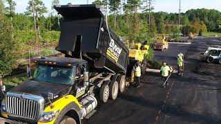 How an Asphalt Paver Works and Keys to a Successful Commercial Paving Project [upl. by Oicapot]