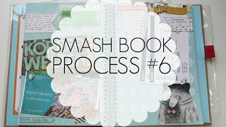 ✩ Smash book process 6 ✩ [upl. by Ordnael]