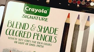 Are Crayola Blend and Shade Pencils Worth Buying [upl. by Eocsor564]