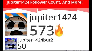 Scratch Jupiter1424 Live Follower Count And More [upl. by Etnaik922]