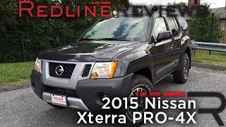 2015 Nissan Xterra PRO4X Review Walkaround Exhaust amp Test Drive [upl. by Saihtam645]