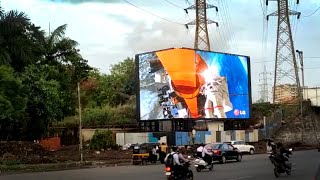 The Mumbai KohinoorONE  Indias first curved 3D Anamorphic DOOH Screen [upl. by Carnes]