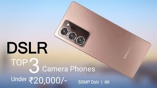 Top 3 Camera Phones Under 20000 in 2023  5G  50MP Flagship OIS with 4K  Best Phone Under 20000 [upl. by Estel]