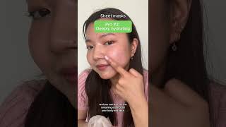 Get the BEST mask for your skin now skincare facemaskbeauty sheetmasks skincarereview [upl. by Aivatco]