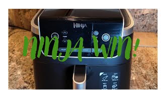 NEW Ninja Pro 4in1 air fryer review and test [upl. by Naleag70]