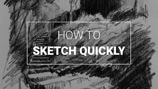 How to Sketch Places Quickly [upl. by Atilemrac]