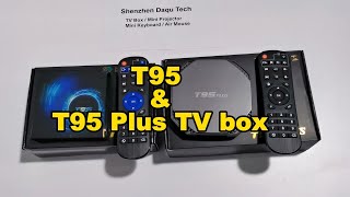 T95 VS T95 Plus Android TV box [upl. by Eloci]