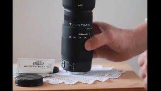 Sigma 70300MM F456 DG Macro Telephoto Zoom Lens [upl. by Theis]