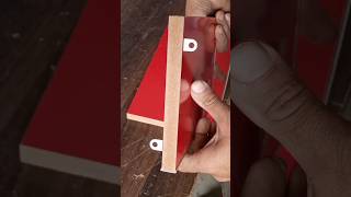 Diy Floating Shelves Wood joints Shelves pin Rack Hinging on wall woodworking diy shorts short [upl. by Edan232]