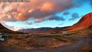 Hólar Daily Timelapse 7th  8th September 2024 [upl. by Timrek]