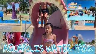 AQUAPOLIS WATER PARK  The Double ZZ Family [upl. by Walther]