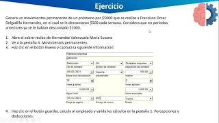 Curso Nivel Intermedio CONTPAQi® Nóminas Sesión 2 [upl. by Marve95]