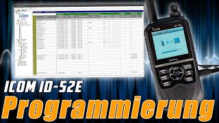 Icom ID52E 📱 Mit CS52 Relais programmieren [upl. by Letnahs]