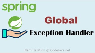 Spring Global Exception Handler Examples [upl. by Idnek]