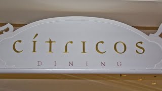 Cítricos At The Grand Floridian dining review attempt [upl. by Gierk]