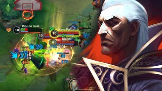 Wild Rift Swain Support Gameplay in Season 14 Build amp Runes [upl. by Siuqramed]