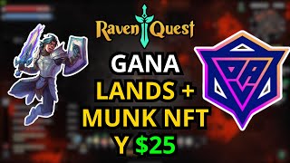 APROVECHA ESTA OPORTUNIDAD DE GANAR EL PLAY TO AIRDROP DE RAVENQUEST  LANDS NFT RavenQuestGame [upl. by Atsirhc]