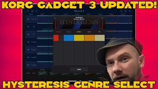 Korg Gadget 3 Updated new genre select [upl. by Nelak]