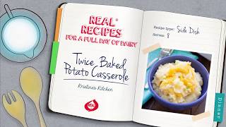 Animated Recipe Video – Twice Baked Potato Casserole [upl. by Ebanreb]