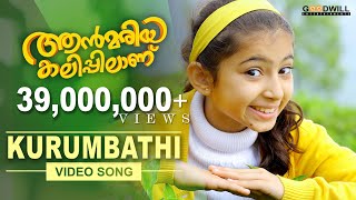 Kurumbathi Chundari Nee  Video Song  Ann Maria Kalippilaanu  Sunny Wayne  Sara Arjun [upl. by Ahsinev]