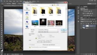 60 Second Photoshop Tutorial  Save Images JPEG PNG BMP TIFF etc HD [upl. by Lak505]