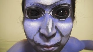 青鬼メイク方法化粧Ao Oni Makeup Tutorial [upl. by Champagne]