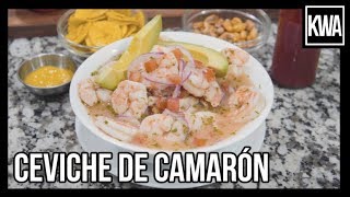 CEVICHE DE CAMARÓN [upl. by Eniroc587]