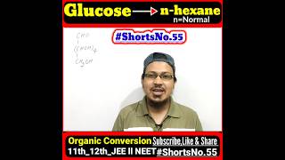 Glucose to nhexane biomolecules shorts ytshorts chemicalreaction [upl. by Kailey139]