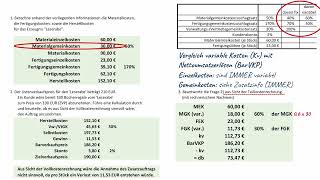 Deckungsbeitrag II  Zusatzauftrag unter Voll und Teilkosten [upl. by Tresa573]