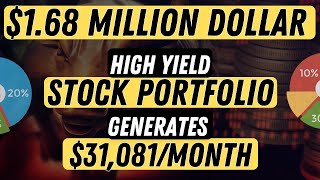 My 168 Million Stock Portfolio Unveiled  31081Month Passive Income  Monthly UPDATE 41 [upl. by Ecilahs]