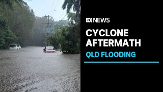 Cyclone aftermath brings wettest day on record for Cairns  ABC News [upl. by Anaidirib4]