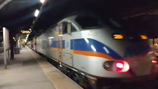 Acela Train 35513312  MARC IV  II 80197792 leaving Baltimore  Penn Station [upl. by Anividul776]