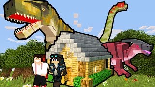 PARK DINOZAURÓW  MINECRAFT JURASSIC PARK [upl. by Litt131]