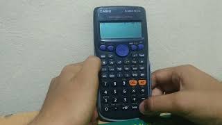 Como usar una calculadora científica Casio básica [upl. by Ennovihs]