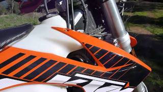 2012 KTM 500 EXC Review [upl. by Gwenette]