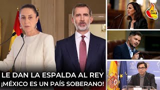 Españoles le dan la espalda al Rey Felipe VI respaldan a Sheinbaum [upl. by Saile]