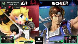 Game Lab Smash 104 T3 DOM Richter VS Razo Peach [upl. by Jerrine]