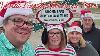 Bronners Worlds Largest Christmas Store Frankenmuth Michigan Complete Walkthrough  Wonderland [upl. by Eniowtna]