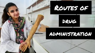 Routes of Drug Administration  pharmacology  3rd Year Mbbs [upl. by Annas818]