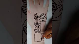 Mehndi design full hand youtubeshorts shorts tiktokviral viralvideo short mehndidesign art [upl. by Chlori]