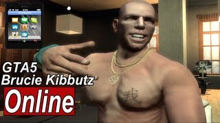 Grand Theft Auto 5 Online  Brucie Kibbutz [upl. by Nilpik949]