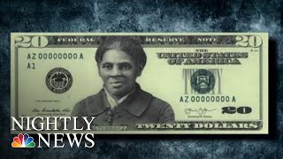 Controversy Over Delayed 20 Bill Featuring Harriet Tubman  NBC Nightly News [upl. by Ademordna]