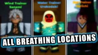 All Breathing Locations in Weak Legacy 2 Roblox  Ultimate Guide [upl. by Randall]