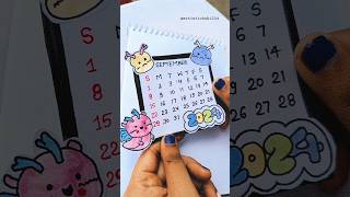 SEPTEMBER 💗🌟🌸🌺 whats your birthday month  calendar diy craft stickers cute ytshorts art [upl. by Lira107]