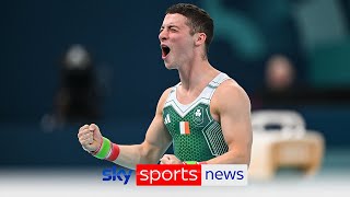 Rhys McClenaghan wins pommel horse gold for Ireland [upl. by Tomlin]