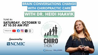 ChiroThon™ 2024  Brain Conversations Change with Chiropractic Care [upl. by Sheri]