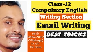 Email writing  Class12th English by Shyam Sir [upl. by Ecnerret]