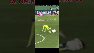 Neuers noredcard streak ends here 😢 dfbpokal [upl. by Mutua]