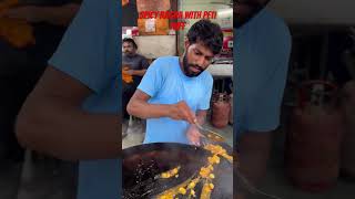 Spicy ragada with peti puffragdo chole petipufjapanesefood bakery streetfoodindia street [upl. by Seessel]